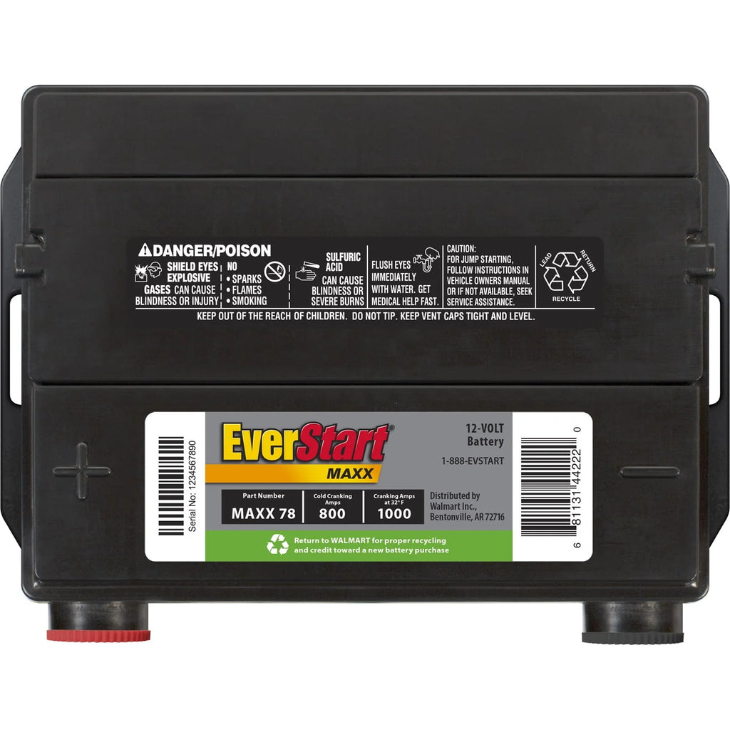 Group Size 78 12 Volt 800 CCA Lead Acid Automotive Battery O761565