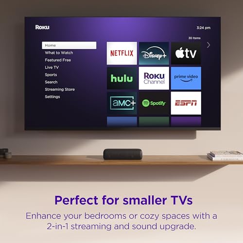 2-in-1 TV Soundbar with Built-in Streaming N188257