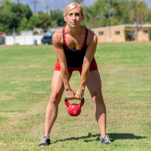 Vinyl Coated Cast Iron Kettlebells D890889