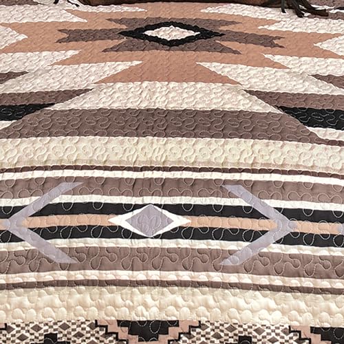 King Quilt Bedding Three Piece Bed Set D34731