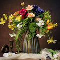 Silk Flower Arrangement in Vase R27074