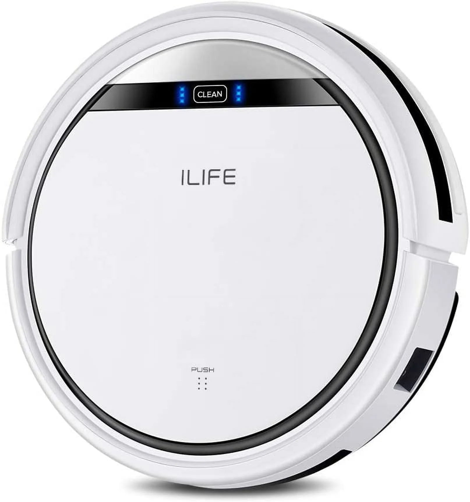 Pearl White Robot Vacuum Cleaner with Tangle-free Suction U222