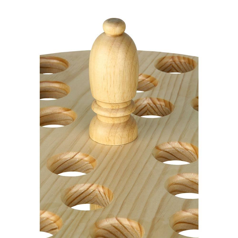 Pine Wood Round Walking Cane Stand A681
