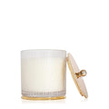 Gilded Frosted Wood Grain Jar Candle (9 oz) L251