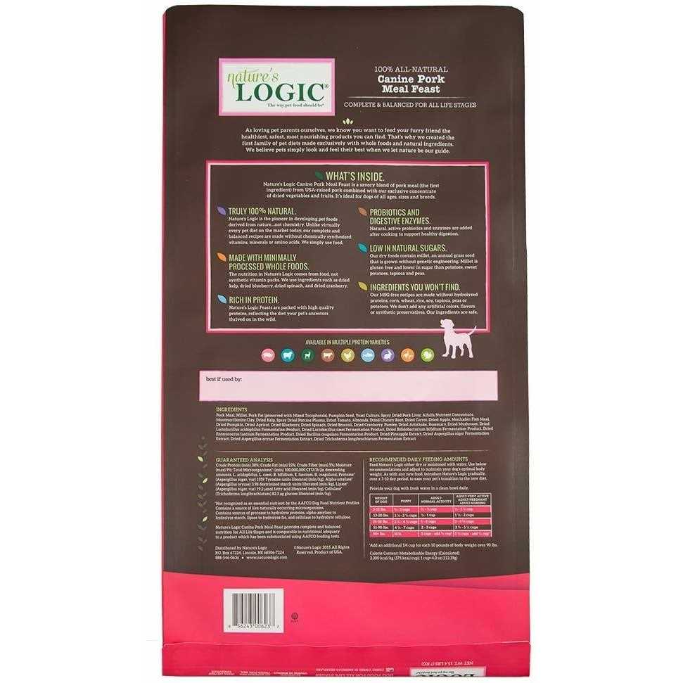 Canine Pork Meal Feast Dry Dog Food C804