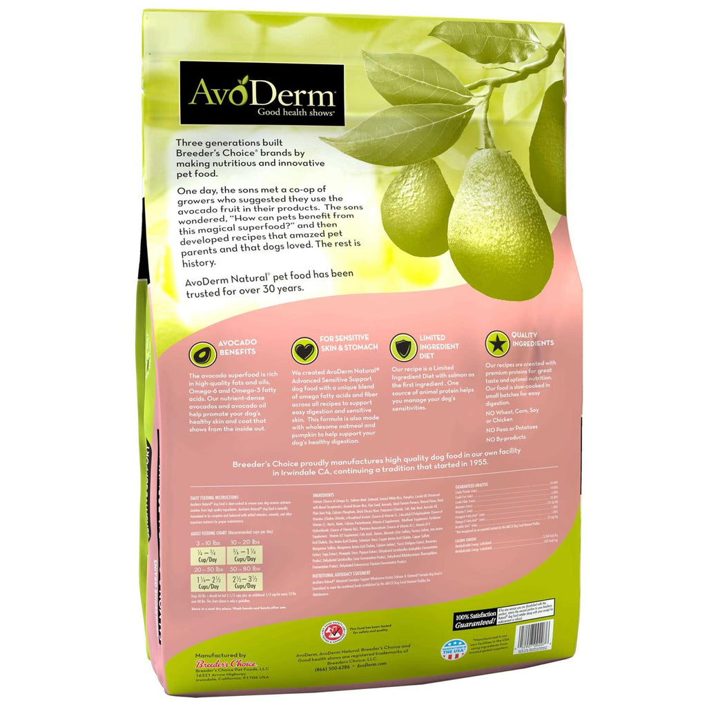 Salmon & Oatmeal Formula Dry Dog Food J4103