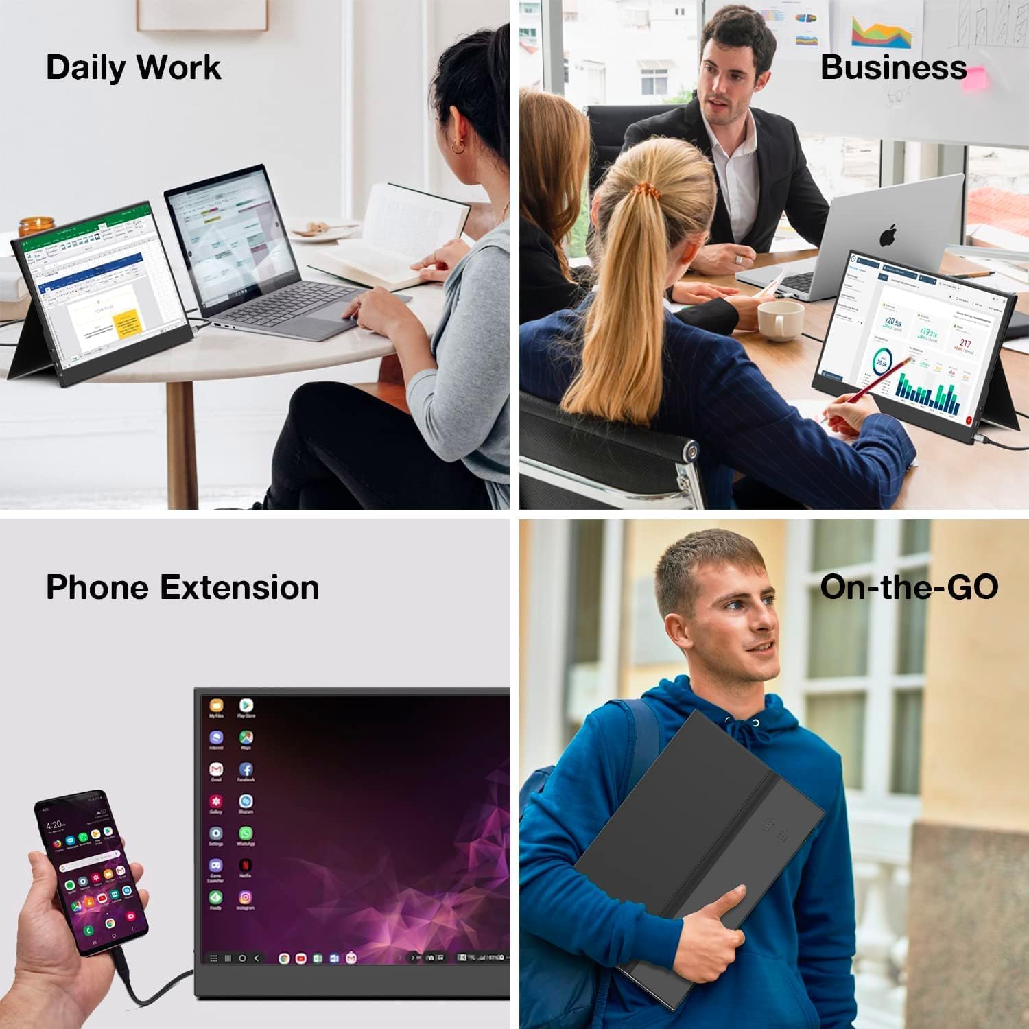 15.6" 1080P HDR Portable Monitor C34995