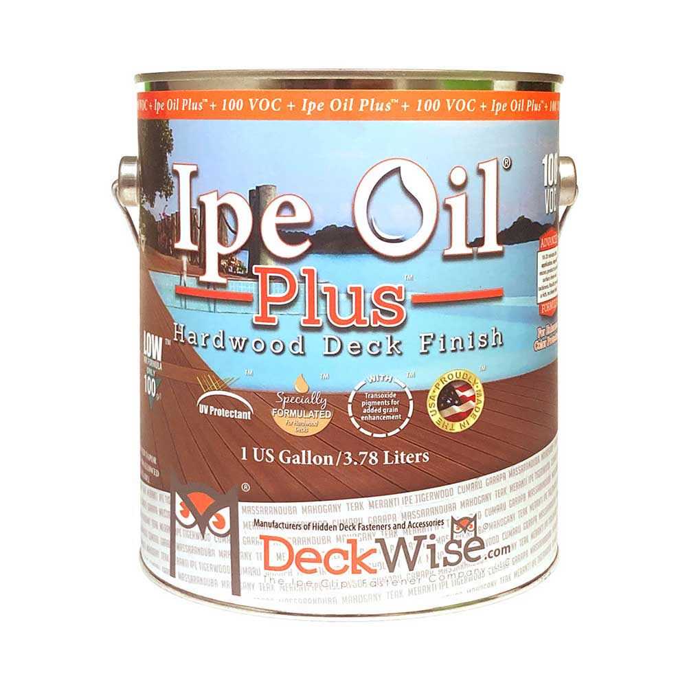 Ipe Oil Plus Hardwood Deck Finish H3935