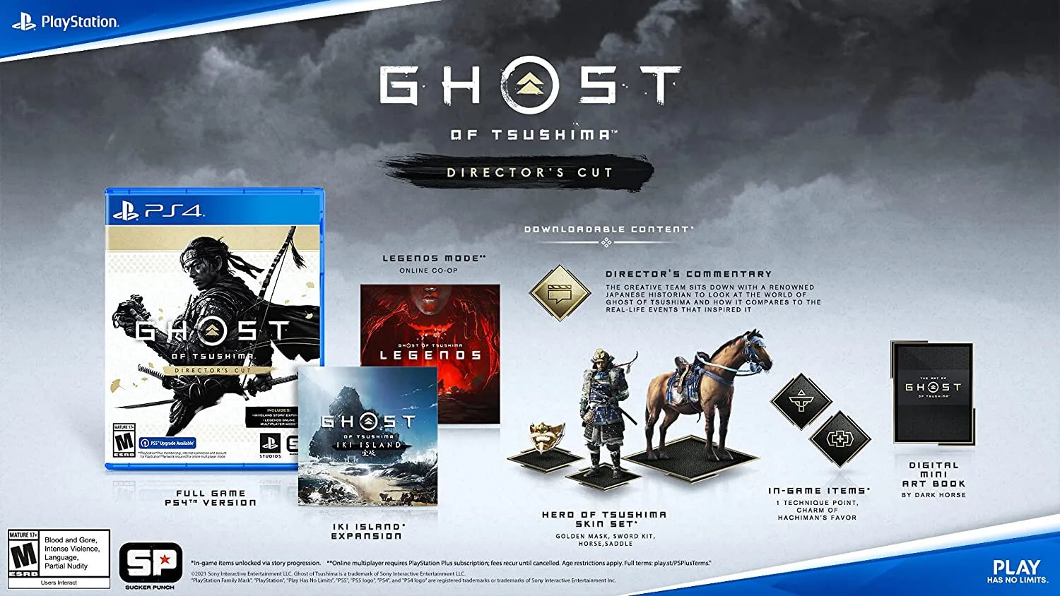 Ghost of Tsushima Director's Cut - PlayStation 4 N9319