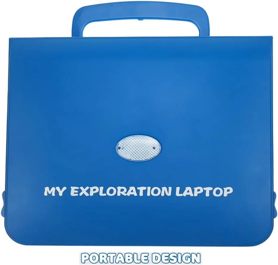 Blue Children's Educational Interactive Laptop with LCD Screen G5995