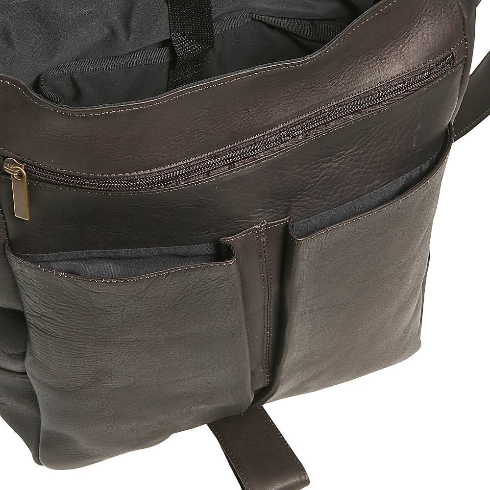 Black Vertical Laptop Messenger F39827