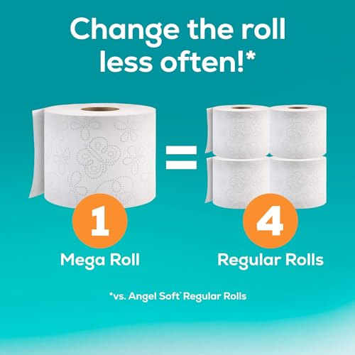 48 Mega Rolls Lavender Scented Toilet Paper H7267
