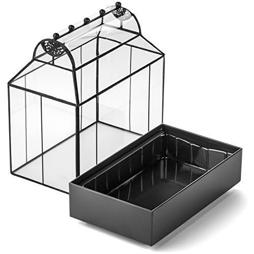 Barrel Roof Wardian Case Terrarium Container S33007