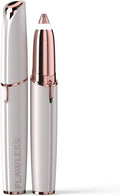 White Electric Eyebrow Hair Remover Razor with LED Light J8887