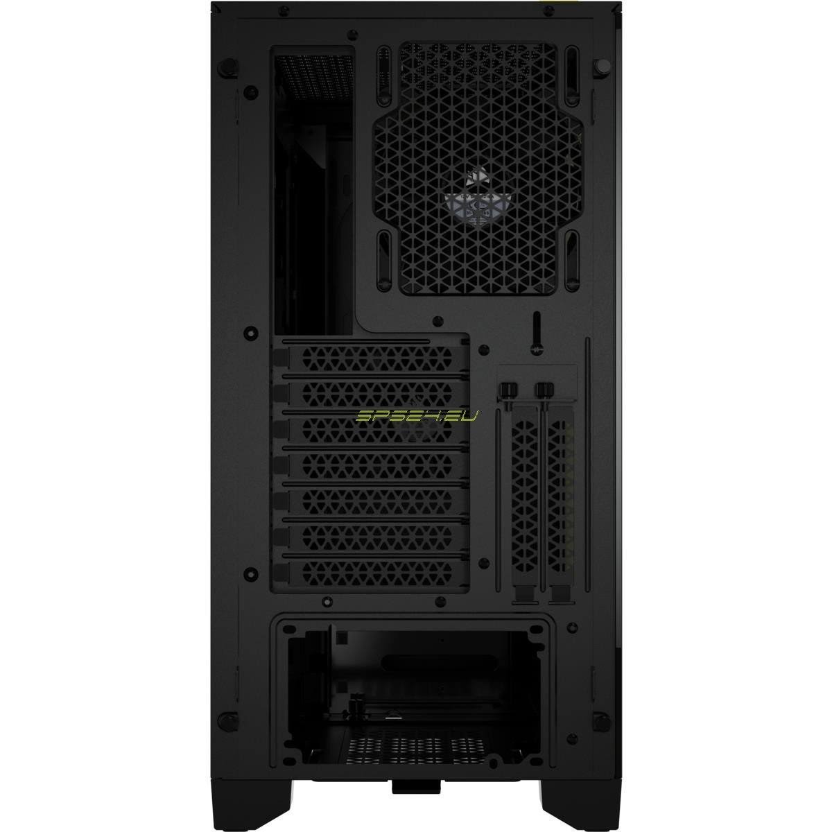 Black Tempered Glass Mid-Tower ATX Case D635