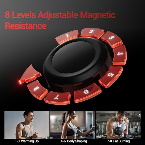 Elliptical Machine with 8 Levels Resistance and 12" Stride S933181