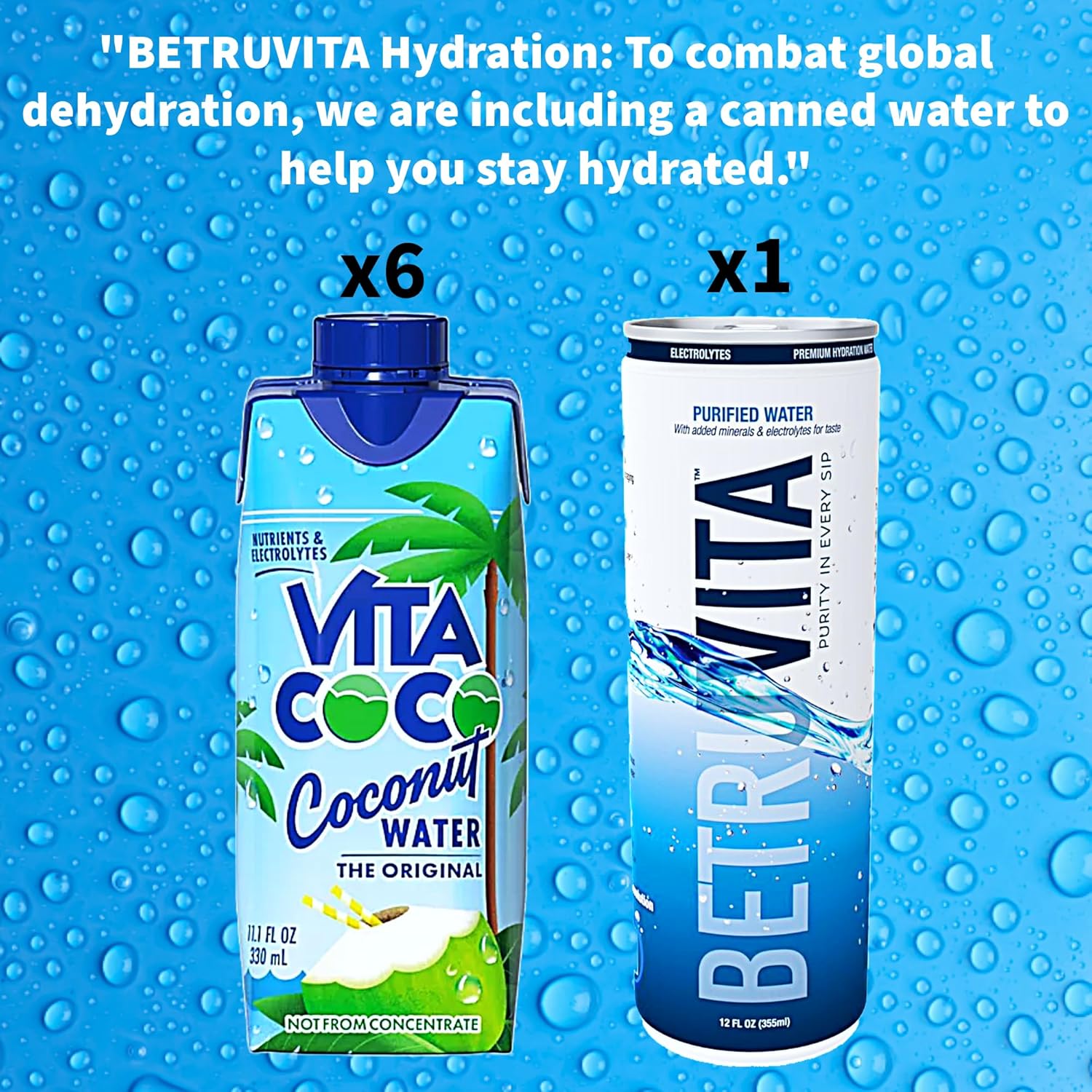 Coconut Water 11.1 Fl Oz Pack of 7 Y872