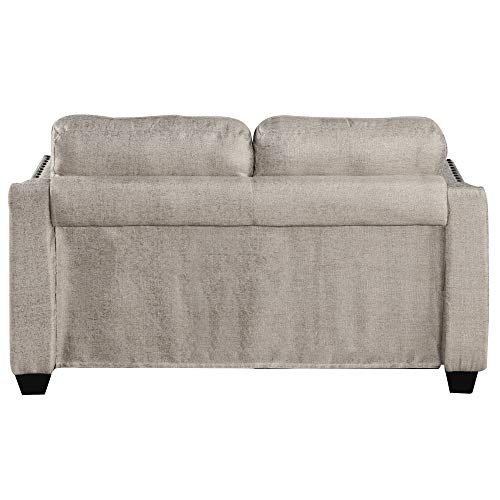 Gray 3-Piece Sofa Set with Tufted Cushions T48318