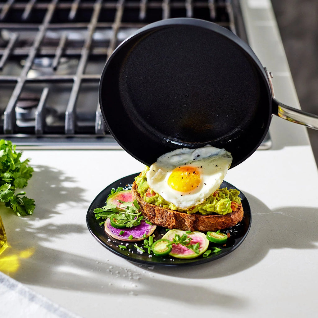 3 Piece Hard-Anodized Fry Pan Set N8412