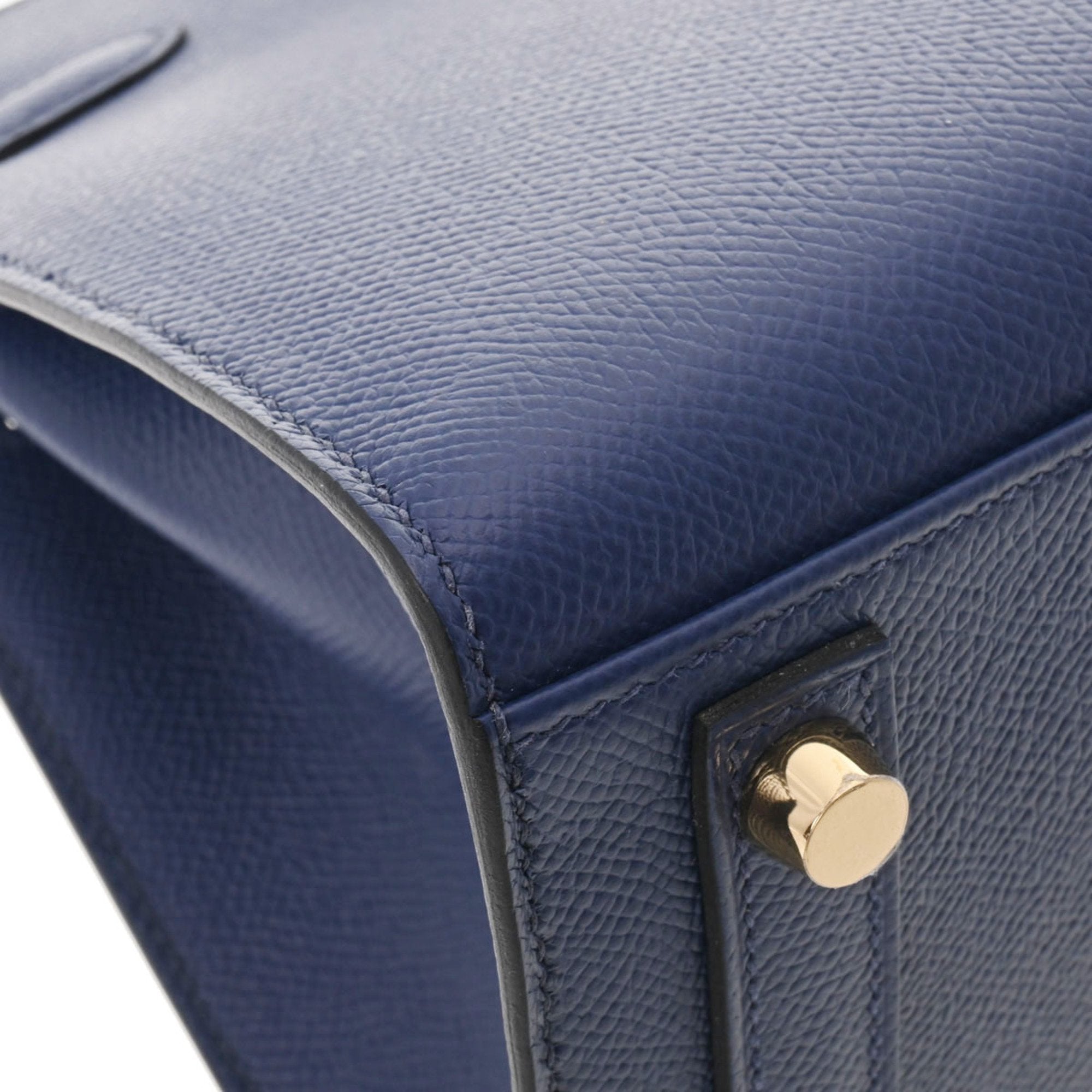 Blue Saphir Birkin 25 Handbag L878