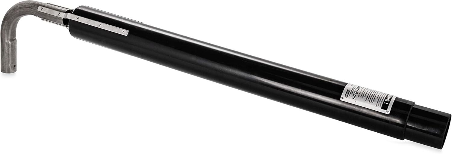 Black RV Generator Exhaust Venting System N873884