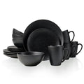 16-Piece Porcelain Dinnerware Set, Service for 4, Blue S2907
