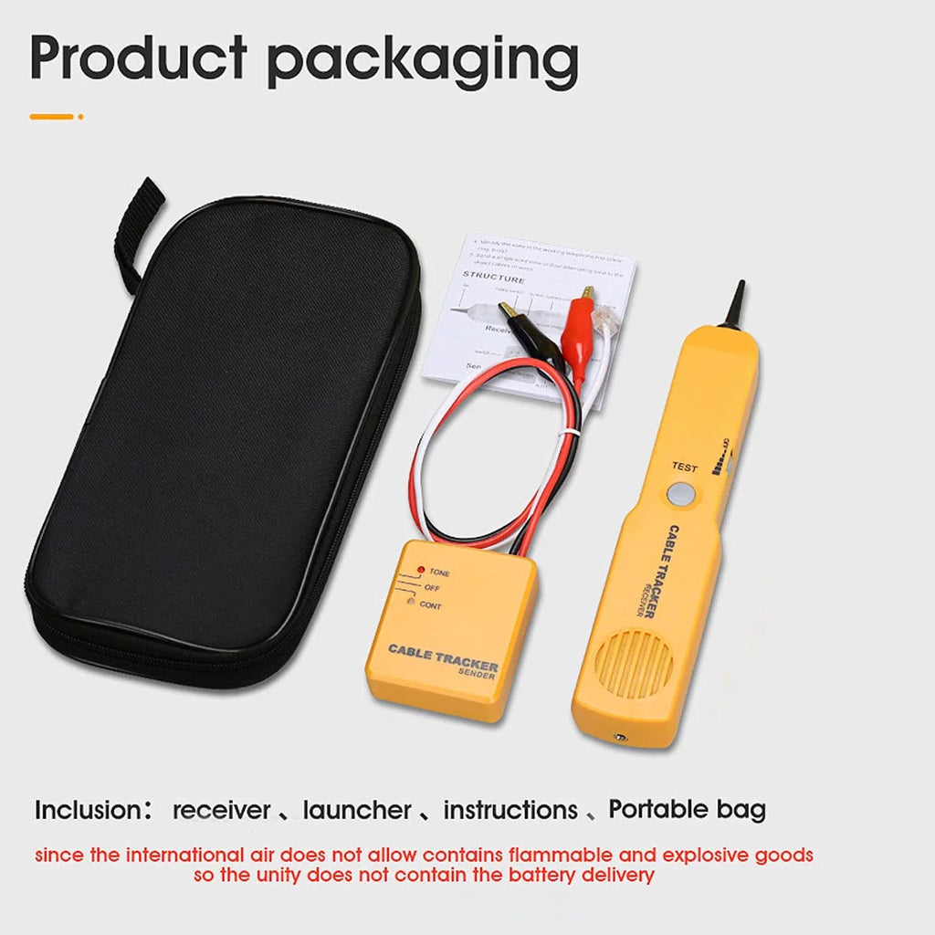 Wire Tracer Tone Generator and Probe Kit M6554