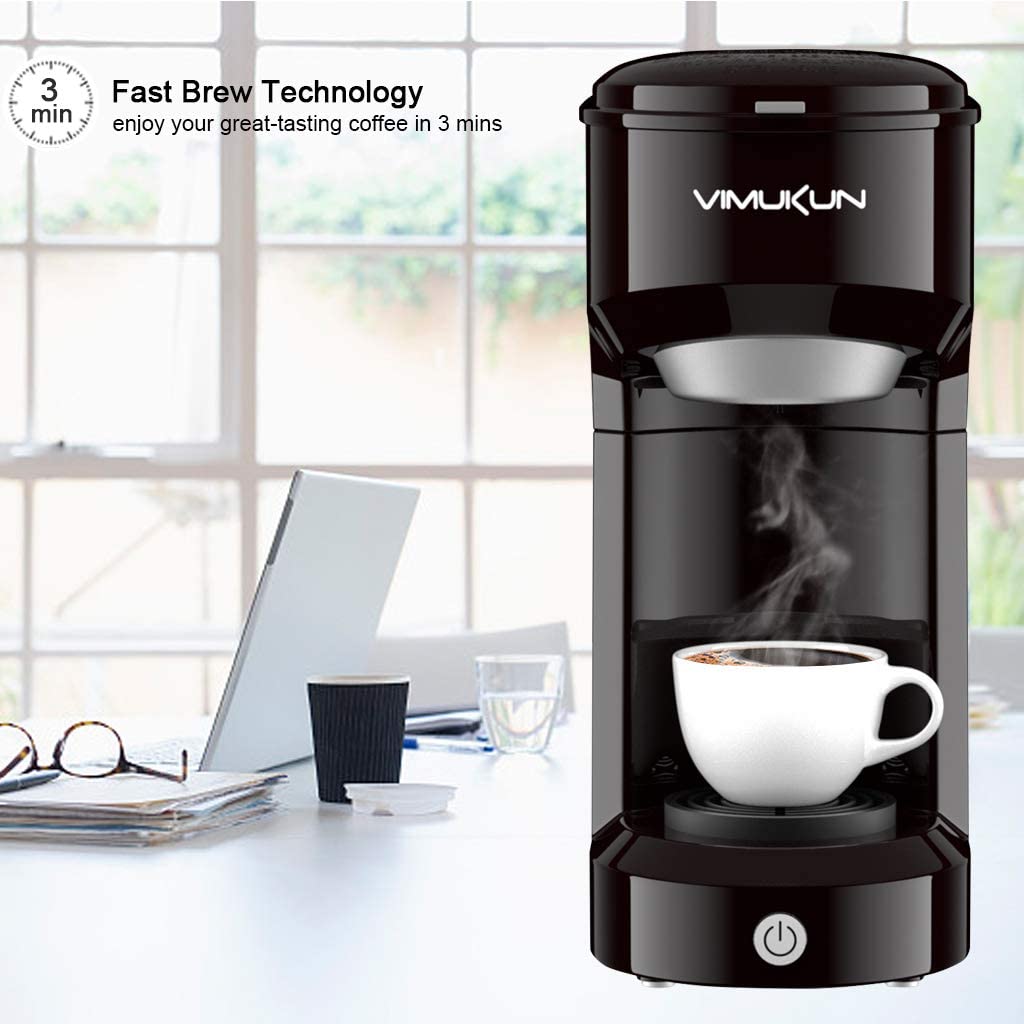 Mini Size Black Single Serve Coffee Maker N99686
