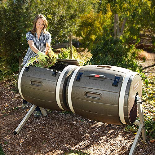 100 Gallon Double Bin Rotating Composter R8545