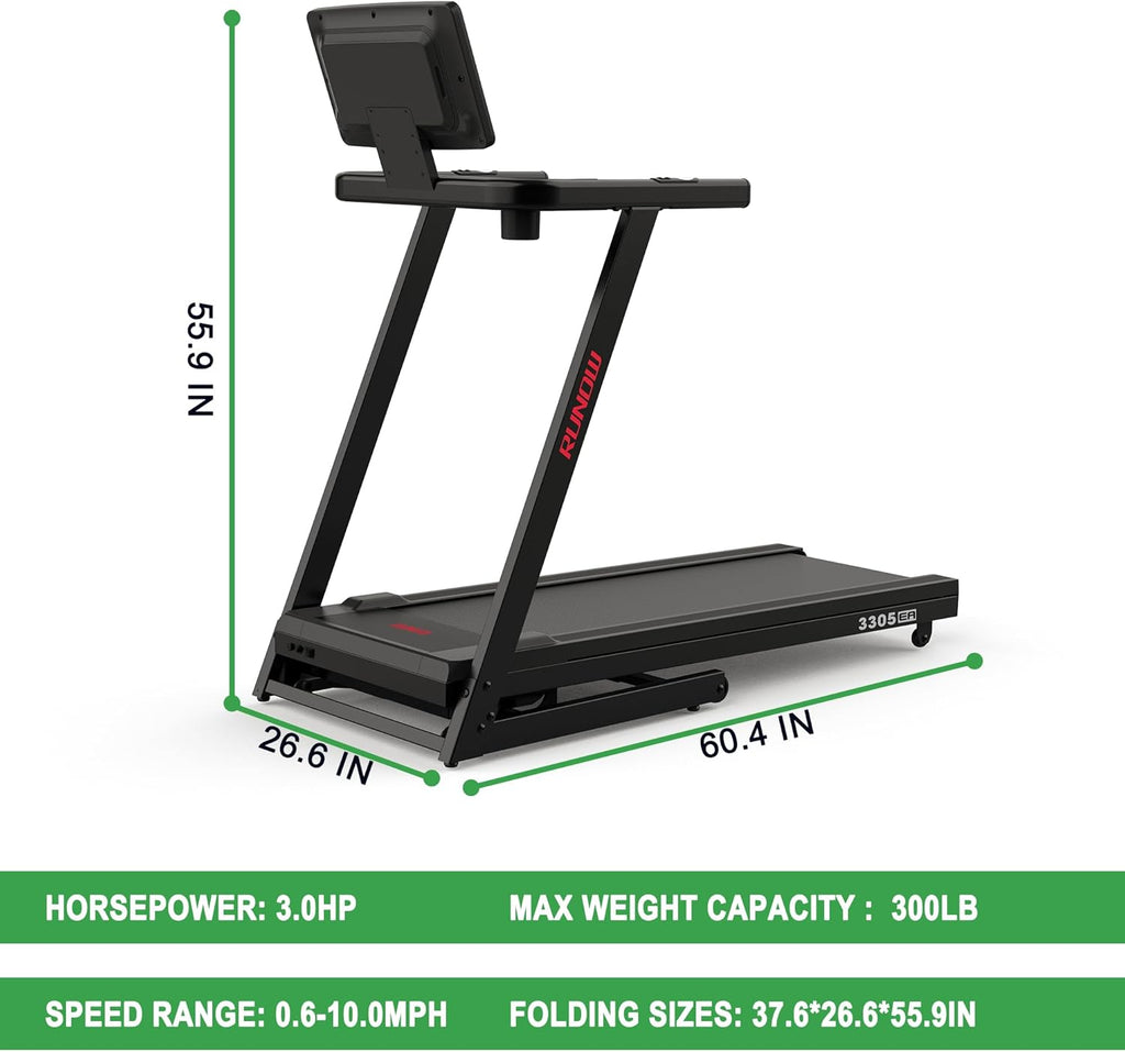 Folding Treadmill with Auto Incline G1249