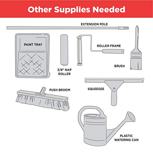 Gloss Gray Garage Floor Coating Kit G627