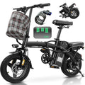 14" Foldable Electric Bike with 560W Motor and 48V Battery H57982