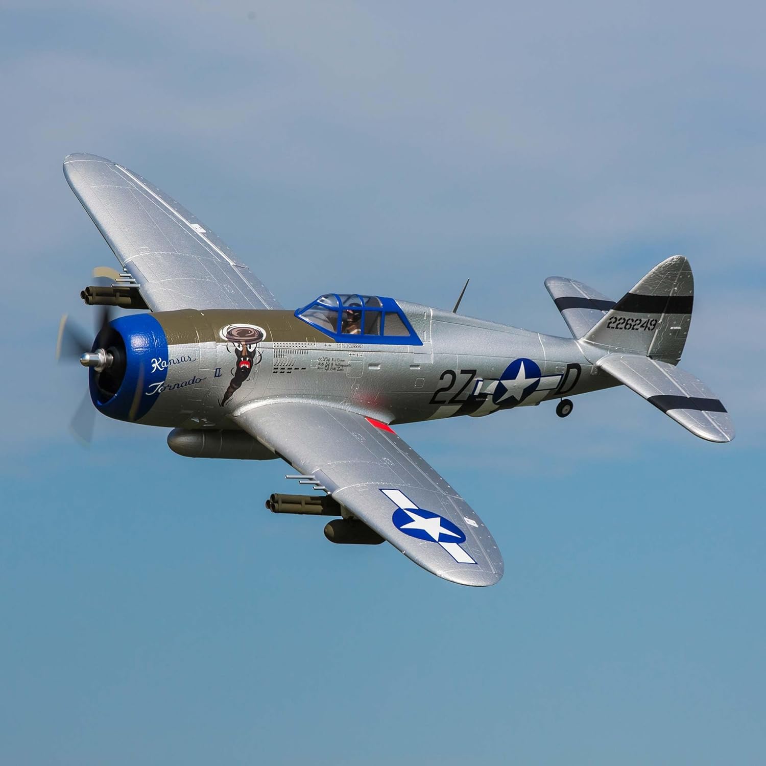 RC Airplane P-47 Razorback 1.2m BNF Basic Electric O737724