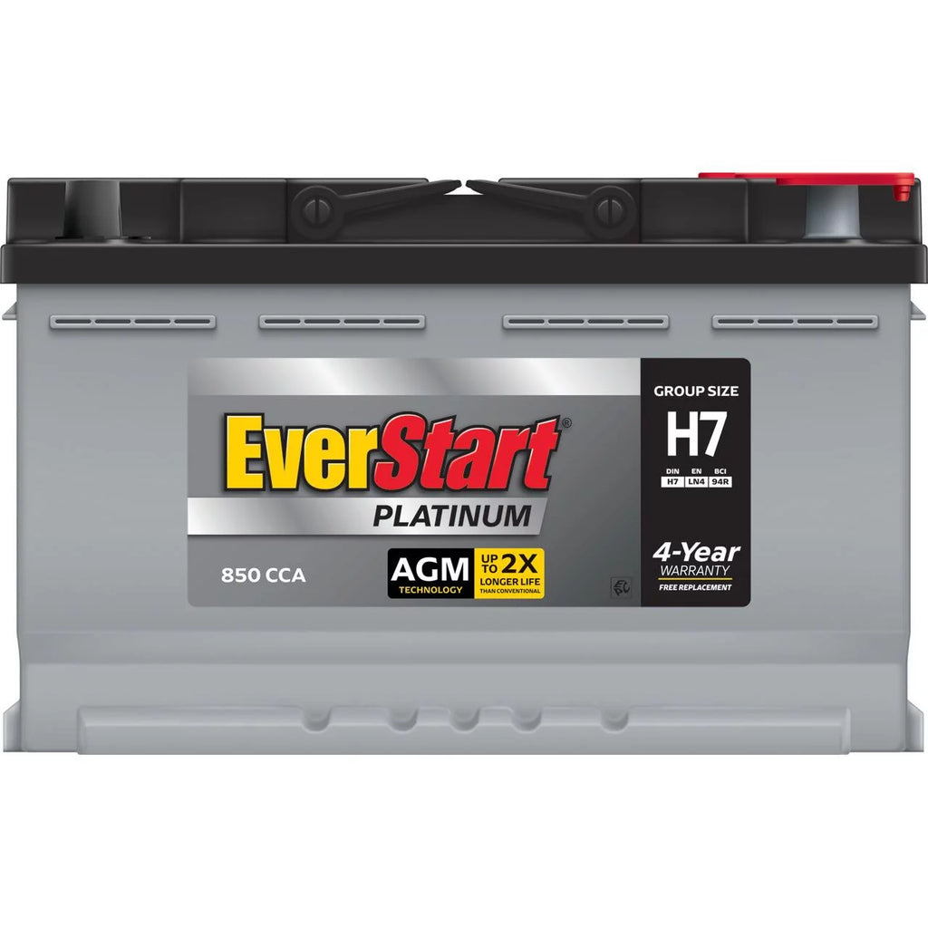 AGM Automotive Battery, Group Size H7 / LN4 / 94R 12 Volt, 800 CCA 140 RC B810565