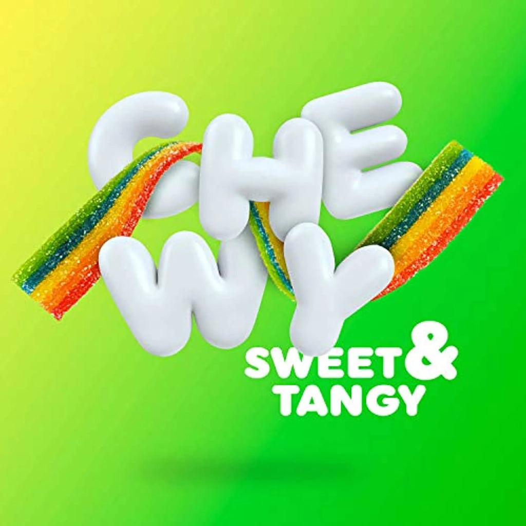 Rainbow Berry Sour Candy, 2 Oz (Pack Of 18) W17634