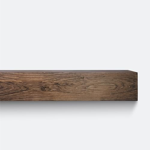 Brown 48Lx6Hx8D Floating Shelf Z9361