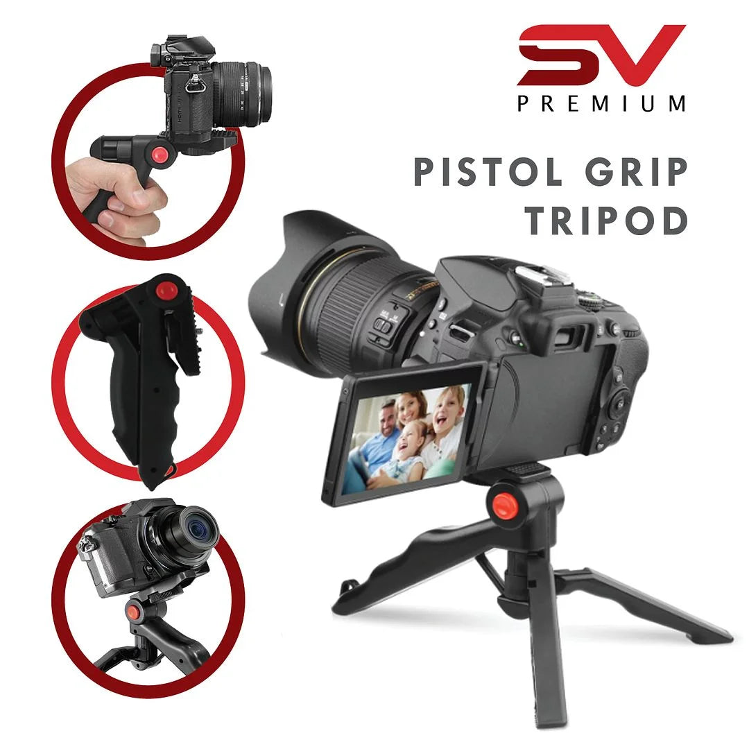 DSLR Camera Bundle with 18-55mm + 75-300mm Zoom Lens + 128GB Card + Case + Tripod C68190