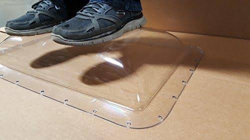 18 x 26 OD Clear Polycarbonate RV Skylight J813
