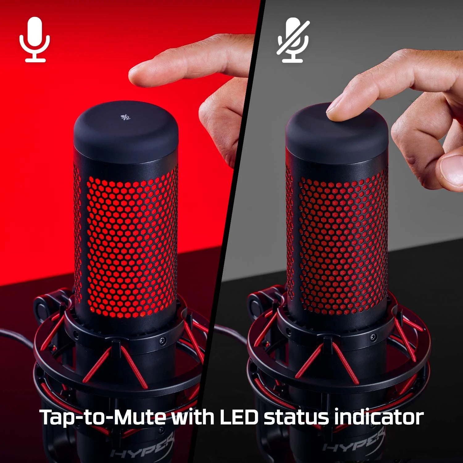 USB Condenser Gaming Microphone with Shock Mount and Pop Filter S708