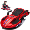 24V Electric Ride On Toy Drift Cart with Side Handlebars C30159