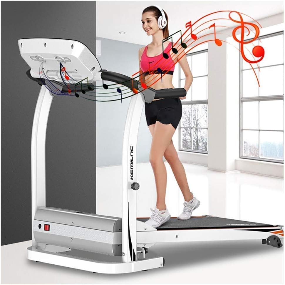 Folding Electric Treadmill with Adjustable Speed and LCD Screen W7231