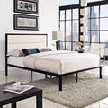 Black Full Size Bed Z278