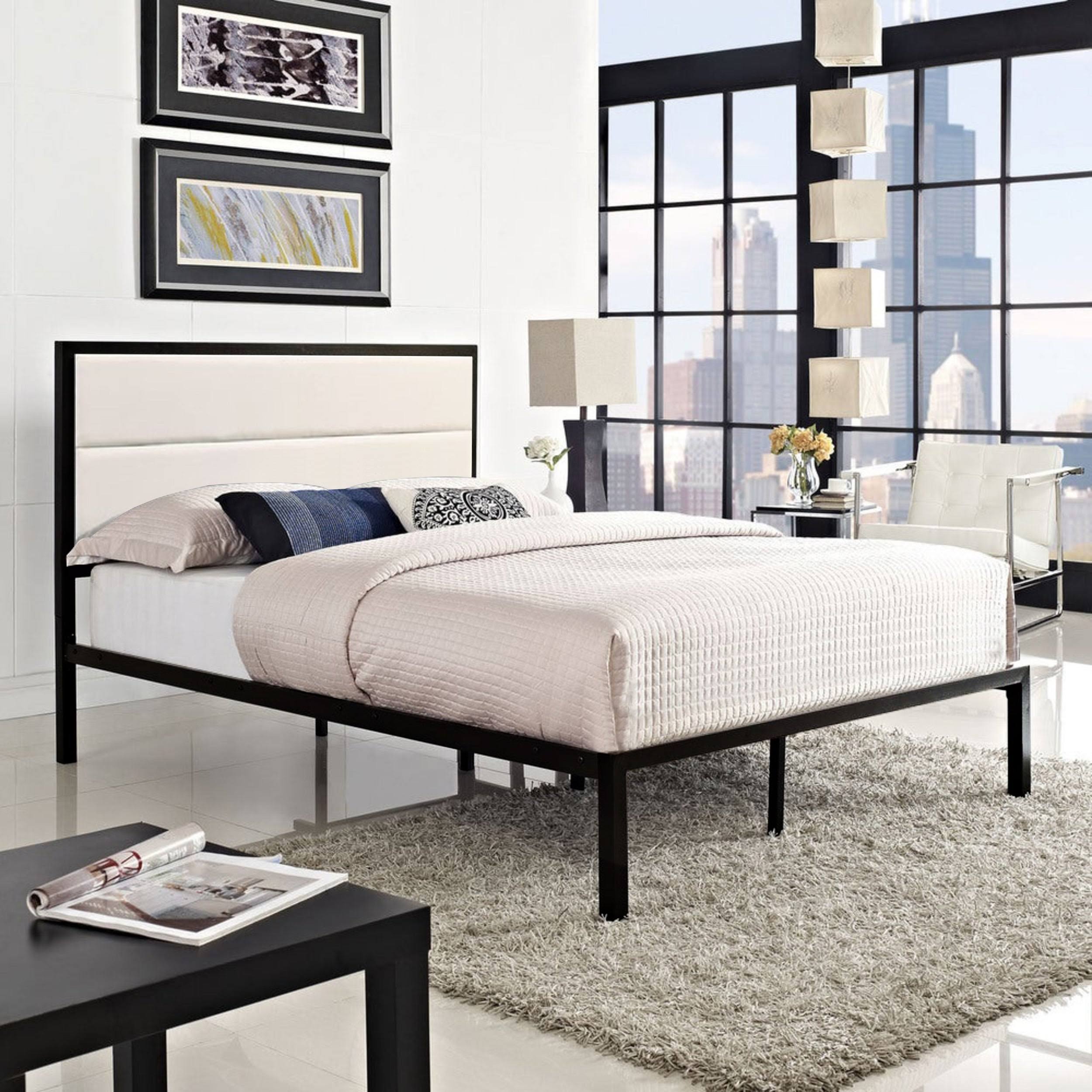 Black Full Size Bed Z278