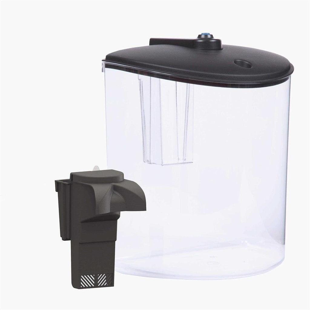 1.5-Gallon Fish Tank with LED Lighting and Power Filter I9858