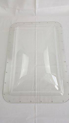 18 x 26 OD Clear Polycarbonate RV Skylight J813