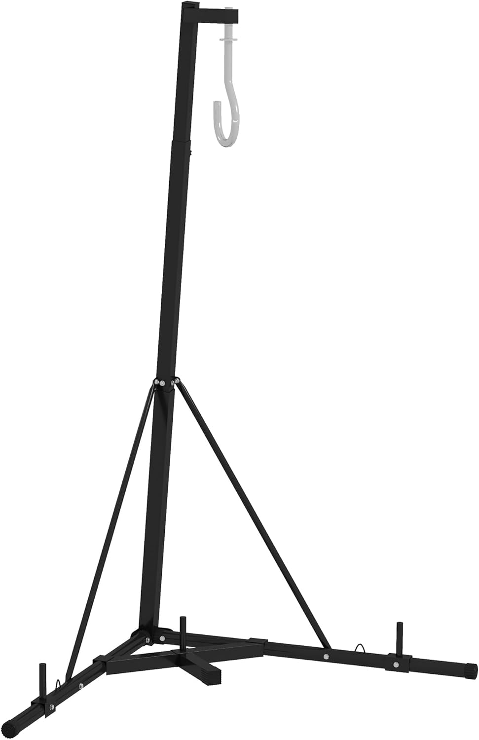 Height Adjustable Heavy Bag Stand with Weighted Base R387193
