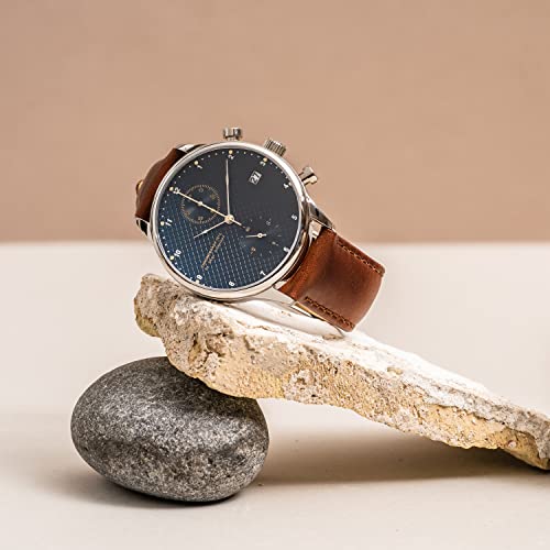 Stainless Steel Analog Chronograph Watch S488