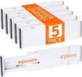 5 Pack Plastic Adjustable Drawer Dividers U542