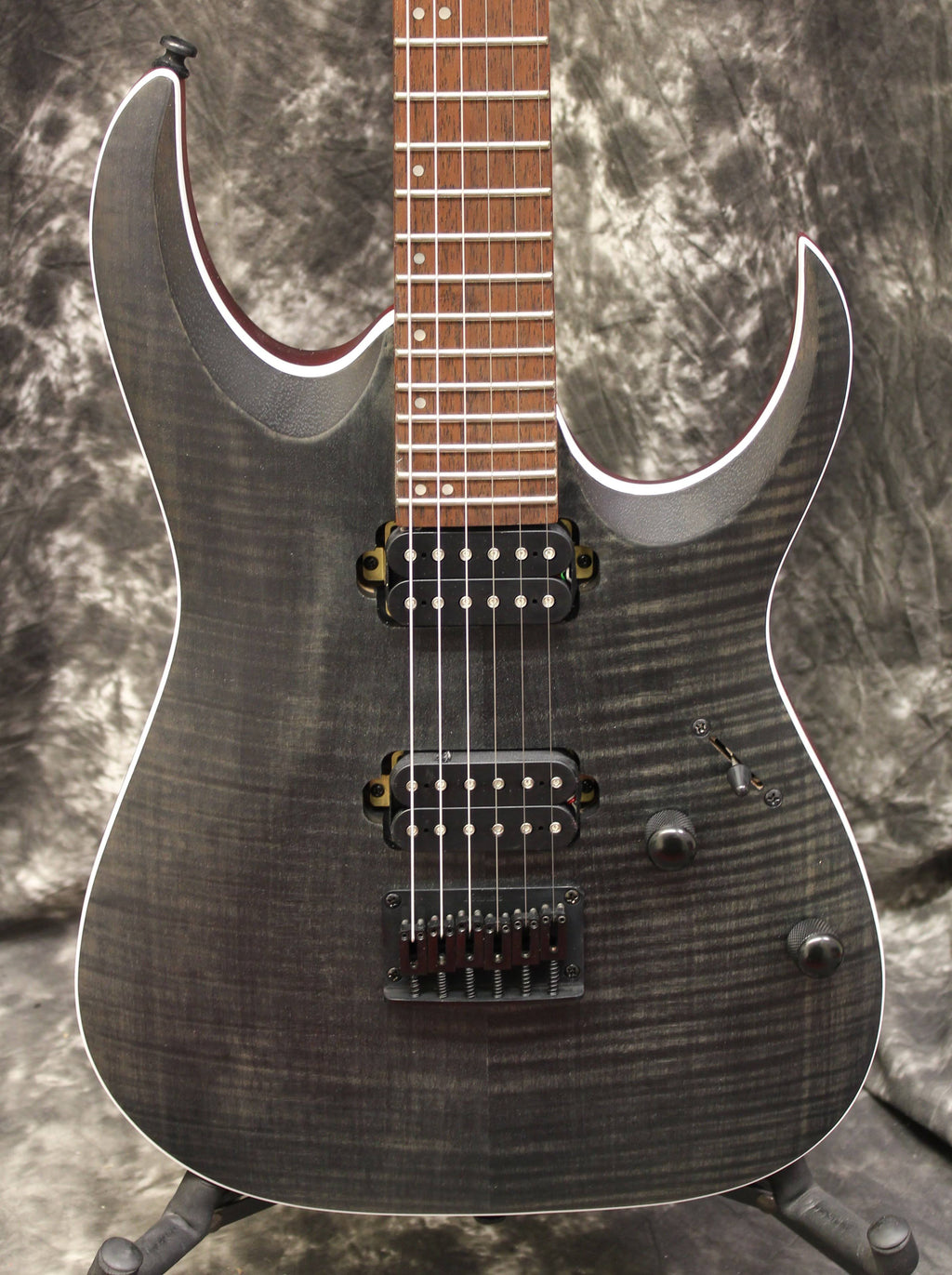 Transparent Gray Flat Electric Guitar K24470
