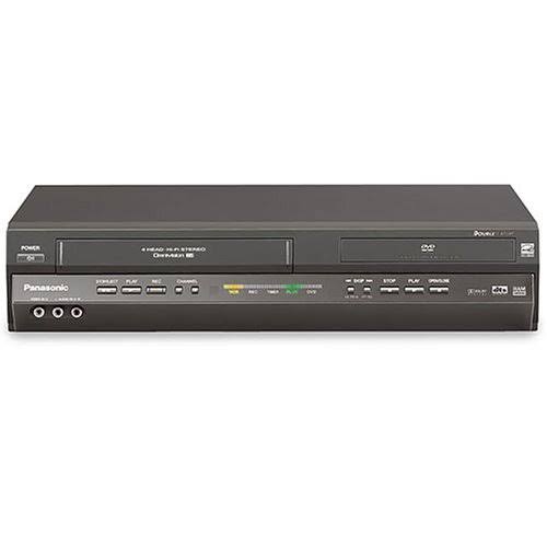 Black DVD/VCR combo W1644